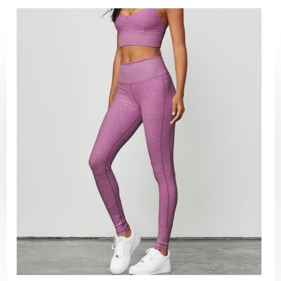 ALO Yoga Pants - Alo Yoga  | NWOT High-Waist Alosoft Lounge Legging Electric Violet Heather | S